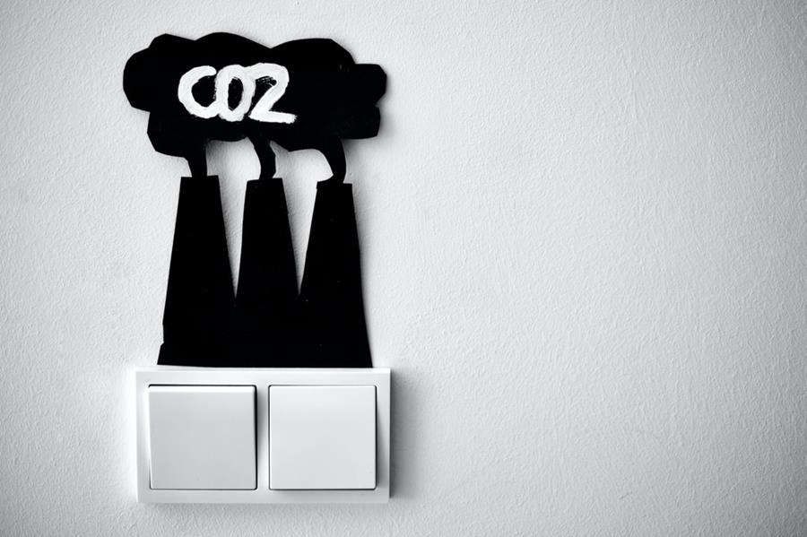 Light switch with black cloud above it