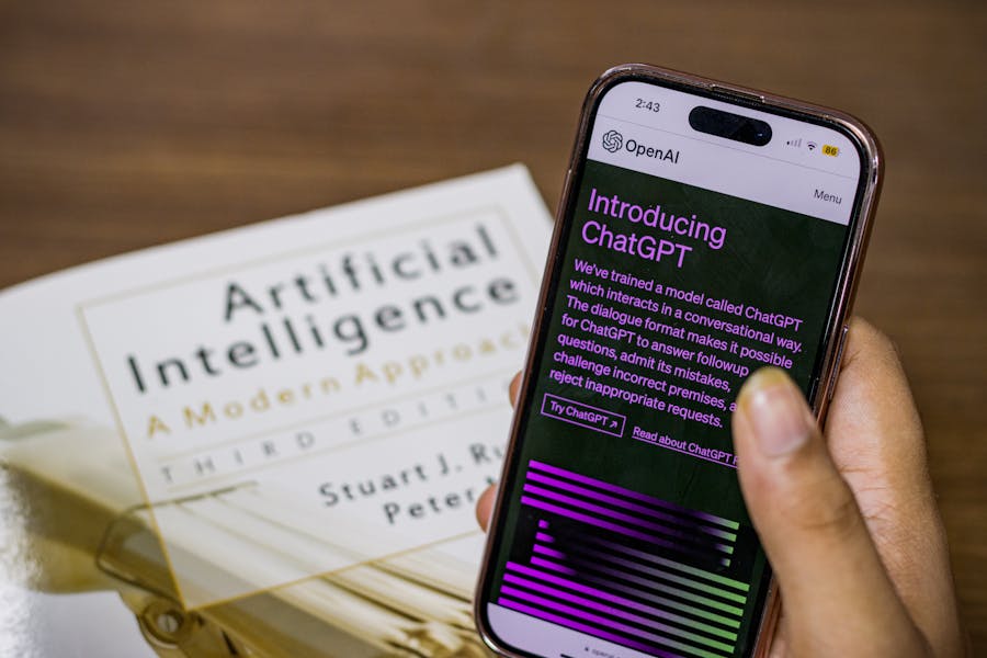AI on a mobile phone