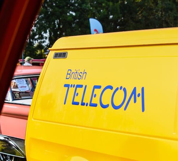 British Telecoms Van